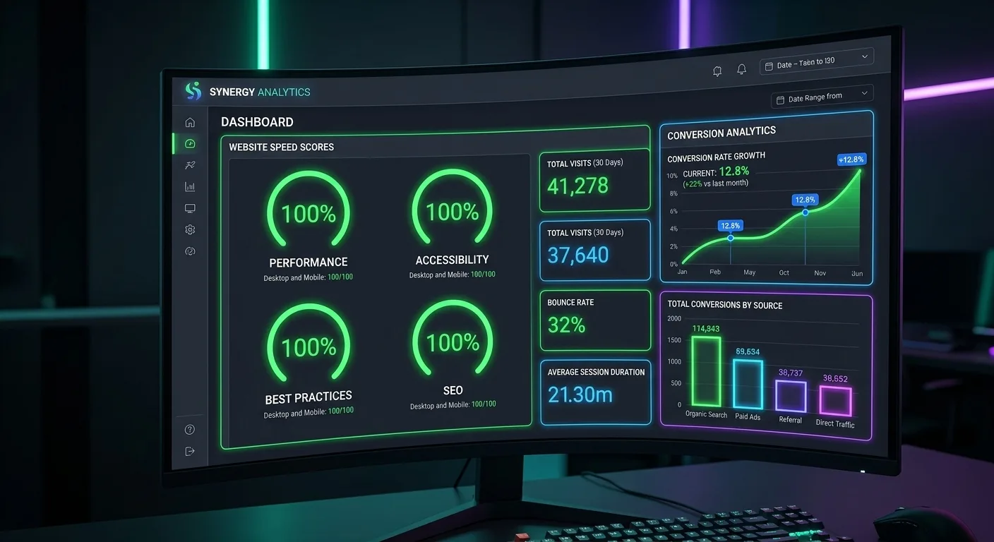 Fast Website Performance Dashboard